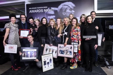 FOTO GALERIJA: Dodeljene nagrade najboljim pojedincima i timovima na 44. Beogradskoj nedelji mode