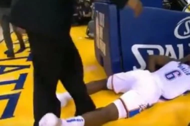 (VIDEO) DOKLE VIŠE? Nova jeziva povreda u NBA ligi!