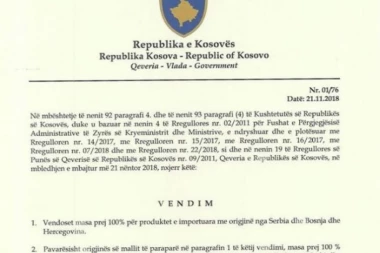 (FOTO) Na društvenim mrežama sve gori od mržnje Albanaca: Slave uvođenje taksi kao praznik!