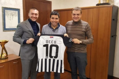 Legendarni Portugalac posetio Partizan!