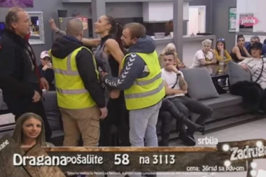 (VIDEO) Obezbeđenje ih jedva zadržalo: Karađorđe i Ljuba nasrnuli jedno na drugo!