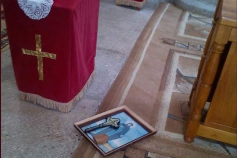(FOTO) Još jedna provokacija! Napadaju naše svetinje: Na Kosovu opljačkana pravoslavna crkva!