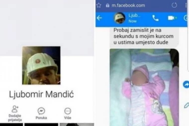 (FOTO) Ovo je odvratnije od svega što ste do sada videli: Pogledajte šta bolesni pedofil u porukama predlaže majci bebe!