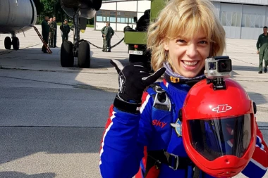 ŽENA-PTICA: Ana Vujčić u letu pronalazi svoj mir