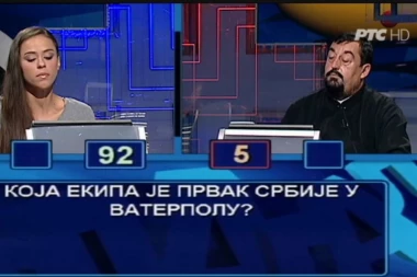 (VIDEO) Ovo Srbija dosad nije videla: Sveštenik je učestvovao u Slagalici, a na jedno pitanje dao je urnebesan odgovor