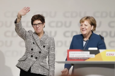 Merkelova dobila naslednicu na čelu CDU: AKK izabrana za šeficu stranke