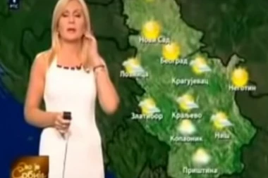 (VIDEO) Voditeljka RTS-a najavila vremensku prognozu, a njena koleginica umesto da nam kaže kakvo će biti vreme, uradila je OVO!