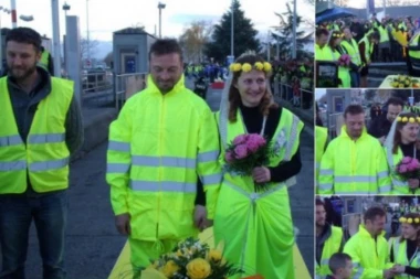 (FOTO) Žuti prsluci u Francuskoj rekli "ne" poskupljenju goriva: Neki su ipak izgovorili i sudbonosno "da"!