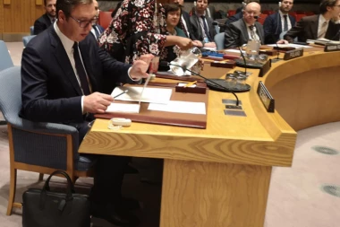 (VIDEO) Vučić u Savetu bezbednosti bez dlake na jeziku: Gde piše da Kosovo može da stvori vojsku?!