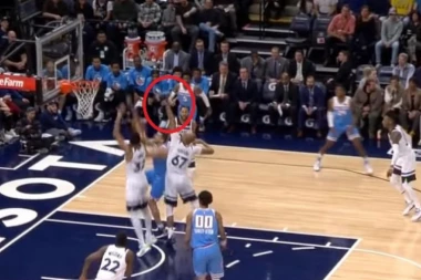 (VIDEO) OVO JOŠ NISTE VIDELI: Rival odigrao odbranu na Bjelici i to PATIKOM