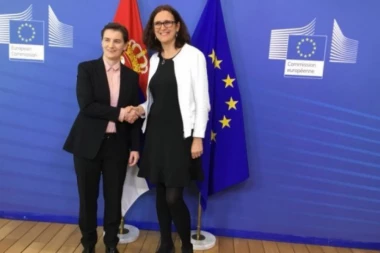 Ana Brnabić se sastala sa Sesilijom Malmstrom!