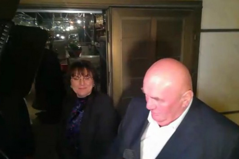 Dragan Marković Palma sa suprugom