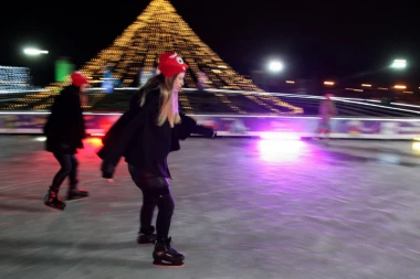 OTVARA SE KLIZALIŠTE NA TAŠMAJDANU: Za vikend ulaz besplatan!
