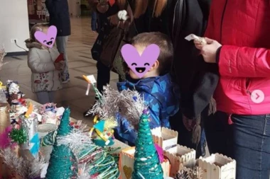 Održan "Bazar pazar": Mališani i vaspitači skupljali novac za decu obolelu od raka