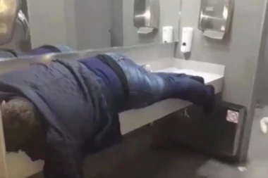 (VIDEO) ŠOK U BEOGRADU: Nije terorista, ali je uzbunio aerodrom