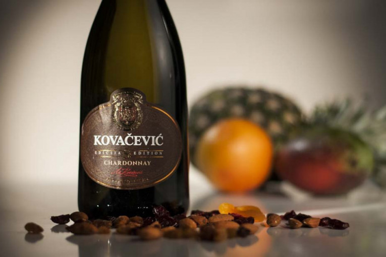 Najbolje belo vino Chardonnay S 2015 Kovačević
