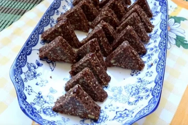 Voda odmah kreće na usta: Napravite sami domaće "Toblerone" za MALO PARA!