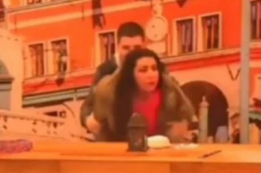 (VIDEO) Haos u "Parovima": Ona njega gađala tanjirima, a on nju šerpom!