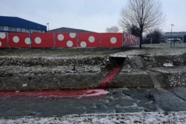 "Metalac" demantovao da su oni zagađivači: Potekla crvena reka Despotovica!