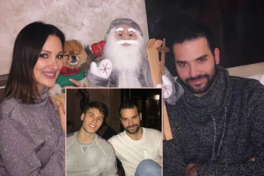 Prija i Filip slavili Novu godinu s njegovom familijom: Ovo su mu sestra i brat po majci!