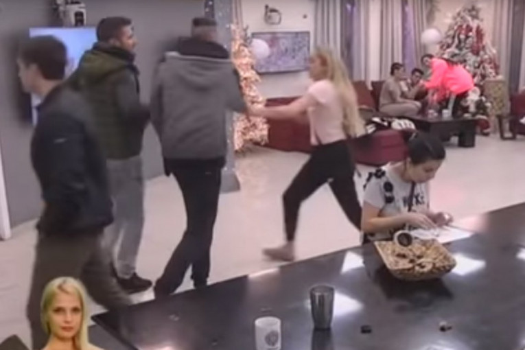 Tuča na Badnje veče u Zadruzi 2: Ovo je trenutak kada je Luna nasrnula na Marka!