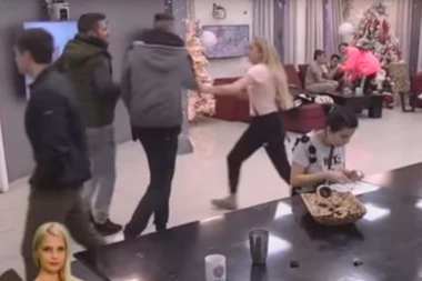 Tuča na Badnje veče u Zadruzi 2: Ovo je trenutak kada je Luna nasrnula na Marka!