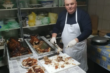 PALMA KAO PRAVI DOMAĆIN: Na Božić sam pekao pečenje