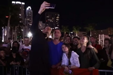 (VIDEO) LUDNICA PO NAŠKI: Jokić slavio sa Srbima, pa mu se "otela" psovka!