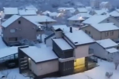 Ovaj deo Srbije je ostao bez struje zbog jakog snega!