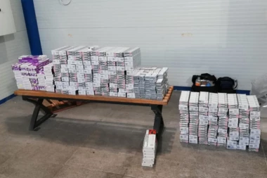 (FOTO) Velika zaplena cigareta na Batrovcima: U bunkerima krio skoro 3.000 paklica!