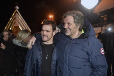 (FOTO) ODUŠEVLJEN: Met Dilon dočekan u Drvengradu