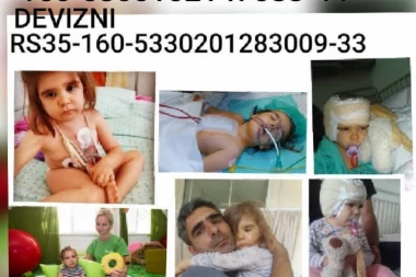 Pomozimo maloj Uni! Ima samo 5 godina, potrebne pare za lečenje u Slovačkoj!