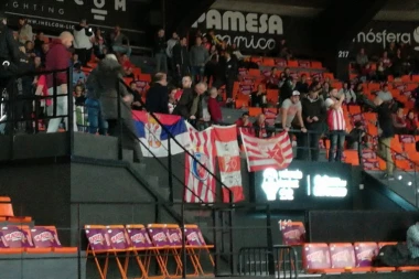 REPUBLIKA.RS U VALENSIJI: Zvezda sa podrškom i u Španiji!