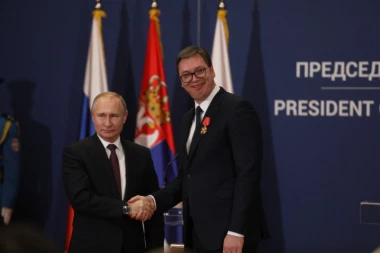 100 zvanica: Vučić priredio svečani ručak u Putinovu čast