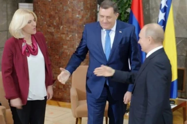 (FOTO) Dodik i Cvijanovićeva se sastali sa Putinom!