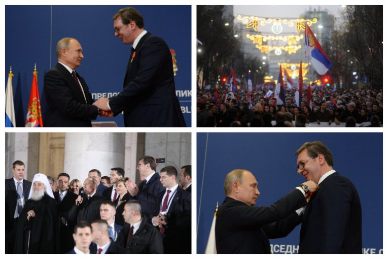 Putin se poklonio Srbiji: Svi detalji grandiozne posete šefa Kremlja Beogradu