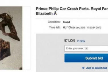 Prodaju na eBay-u delove automobila u kojima je princ Filip imao sudar!