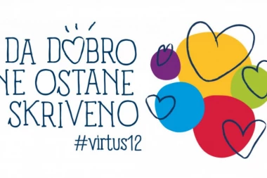 Dobra vest "Da dobro ne ostane skriveno": Otvoren konkurs za dvanaestu Virtus nagradu za filantropiju