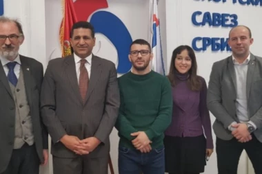 NASTAVAK SARADNJE: Ambasador Egipta posetio Sportski savez Srbije!