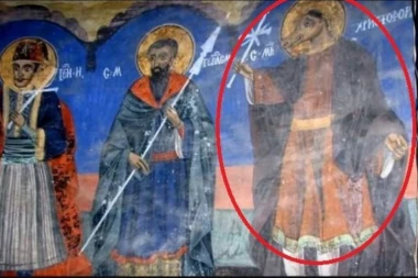 Najmisteriozniji srpski manastir: Za bića na ove dve freske niko nema objašnjenje!