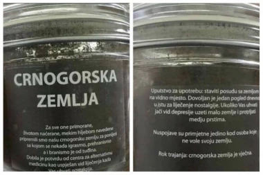 (FOTO) HIT! Ovako Đetići leče nostalgiju: Crnogorska zemlja za poneti u tuđinu