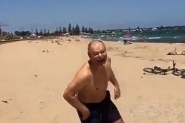 (VIDEO) PRIPREMA ZA NADALA: Nole i Vajda napravili ludnicu na plaži!