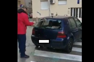 Demolirana tri "zločesta" automobila sa srpskim tablicama u Dubrovniku