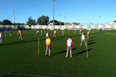 (VIDEO) Kad Milojević podvikne: Crveno-beli naporno rade, a ko je to "kažnjen"?