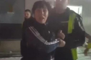 (VIDEO) Aleksandra Subotić probala da upadne u Zadrugu, vrištala, dozivala Davida!