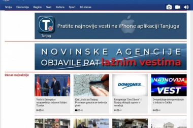 Kompanija Dow Jones i Tanjug sklopili ugovor o saradnji