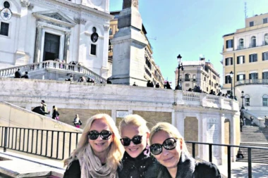 Gocu Šaulić ćerke za rođendan odvele u Rim!