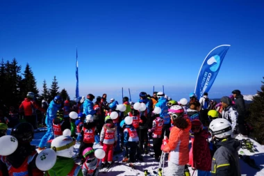 Dečija ski trka na Kopaoniku