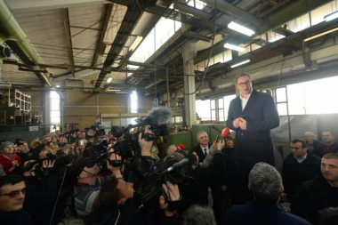 Vučić u PPT Petoletki, koju su radnici vratili u život