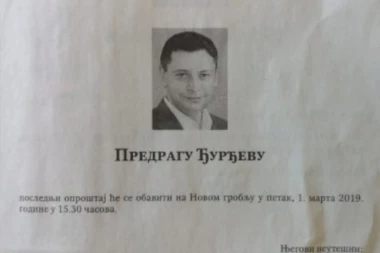 (FOTO) Ubio Butuliju, izvršio samoubistvo, a porodica na čitulji napisala OVO!